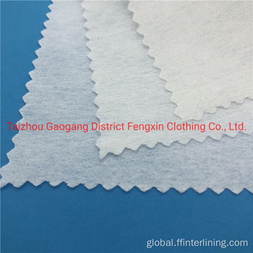 Elastic Interlining Embroidery Nonwoven Fabric 100% Polyester Supplier